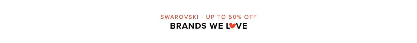Swarovski - upto 50%
